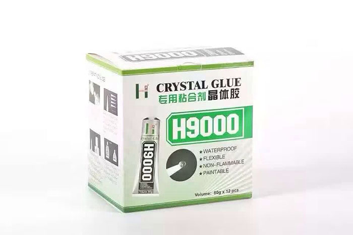 H9000 Mehrzweck Kristallleim,  für LCD-Glassrahmen 1 Stk, 80g