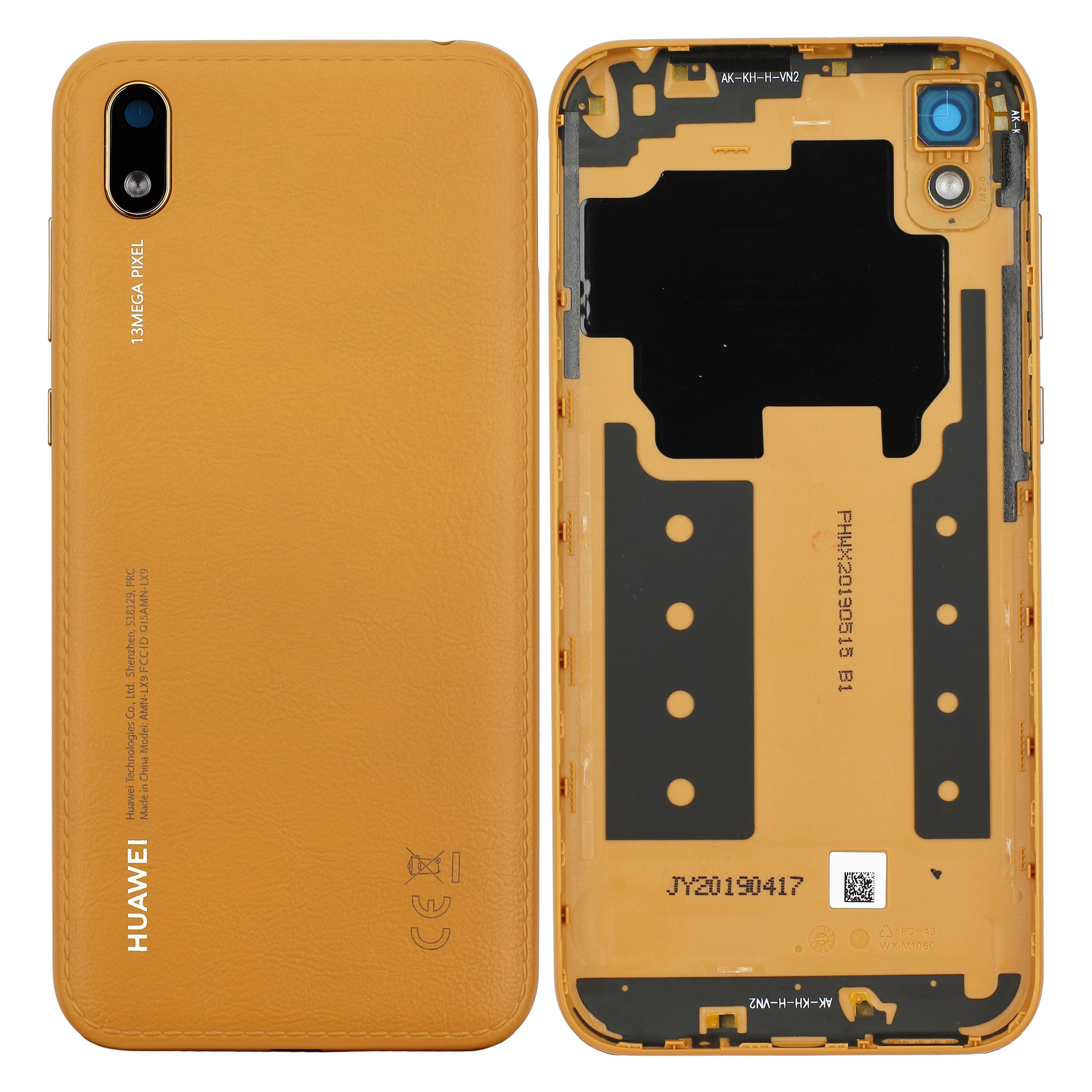 Huawei Y5 2019 (AMN-LX9, AMN-LX1, AMN-LX2, AMN-LX3) Battery Cover, Amber Brown