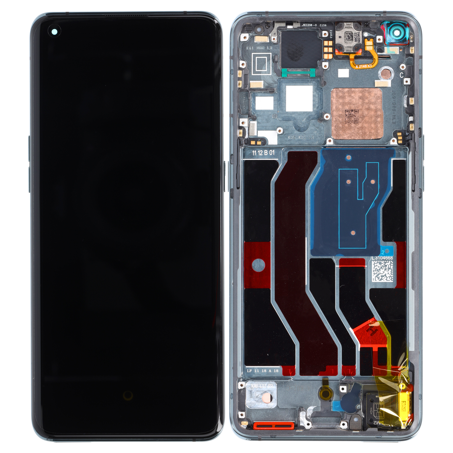 Oppo Find X3 Pro LCD Display Gloss Black