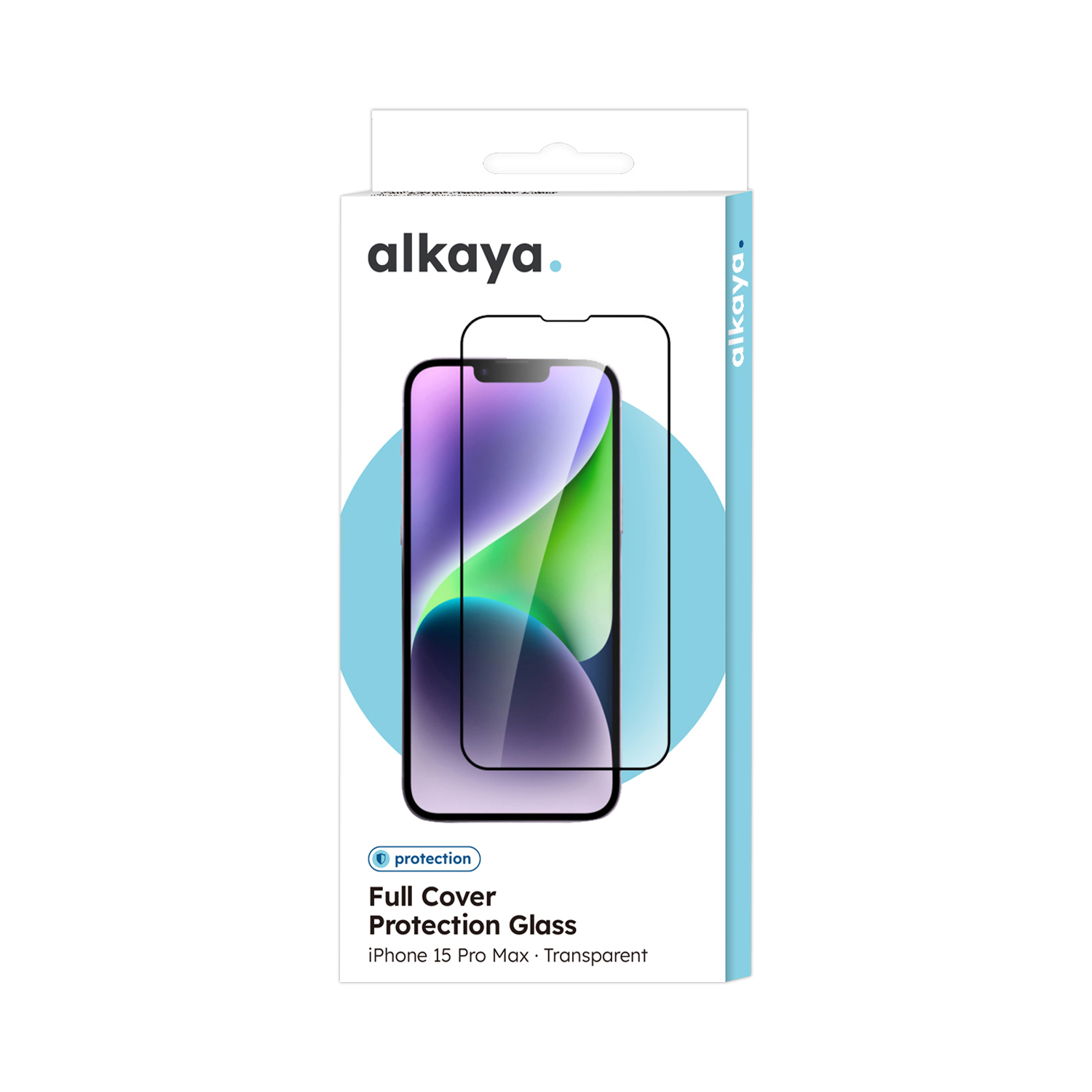 alkaya. | A Shield Displayschutzglass 3D Full Cover iPhone 15 Pro Max