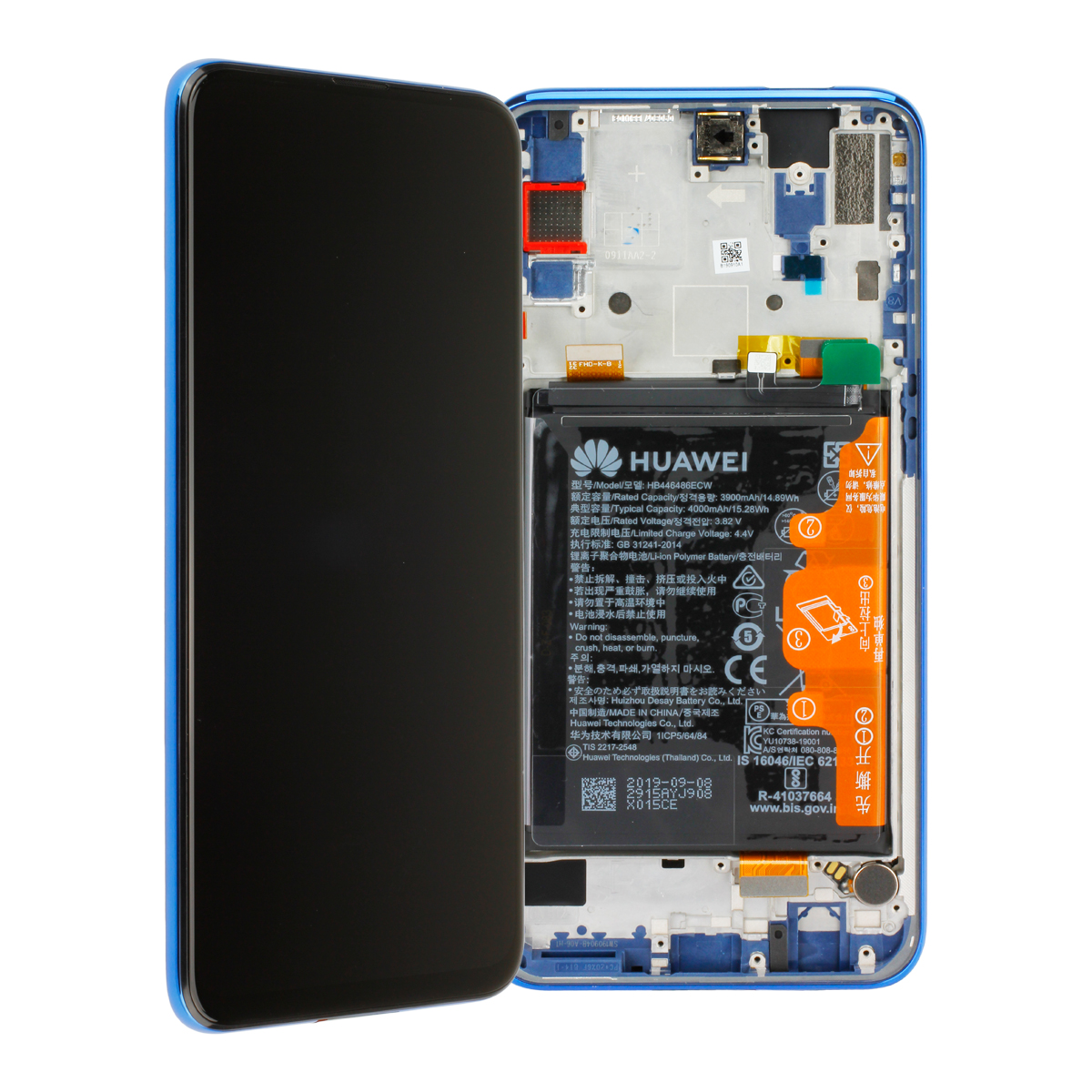 Huawei P Smart Z STK-L21 LCD Display, Blau (Serviceware)