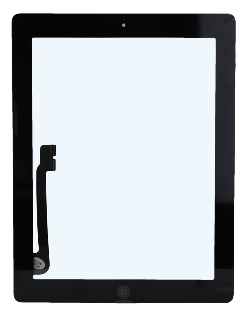Touch Panel kompatibel mit iPad 3(A1416, A1430, A1403)/iPad 4 (A1458, A1459, A1460) Schwarz