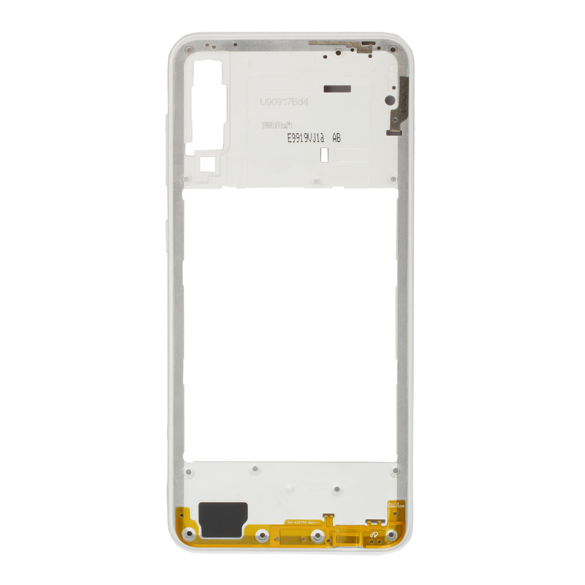Samsung Galaxy A30S A307F Middle Frame White