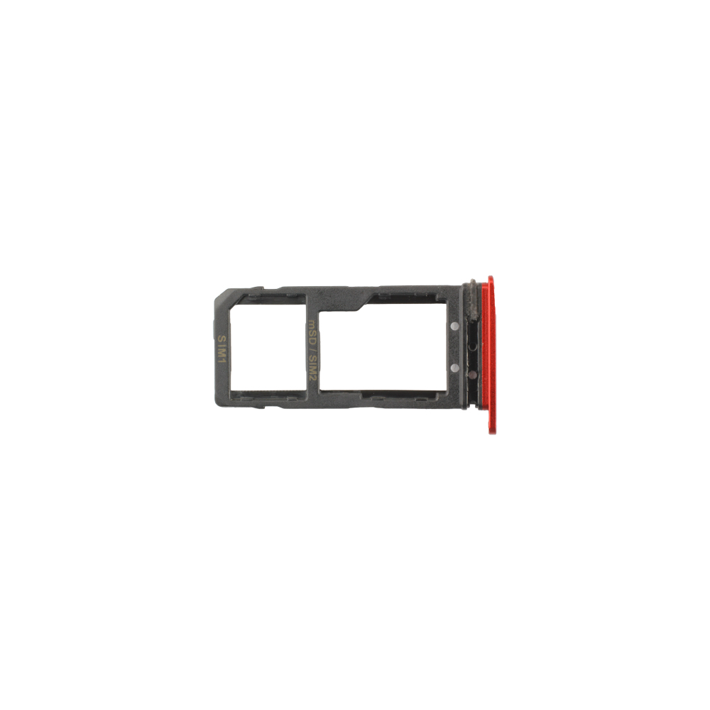 Sim + SD Tray Red compatible with HTC U11