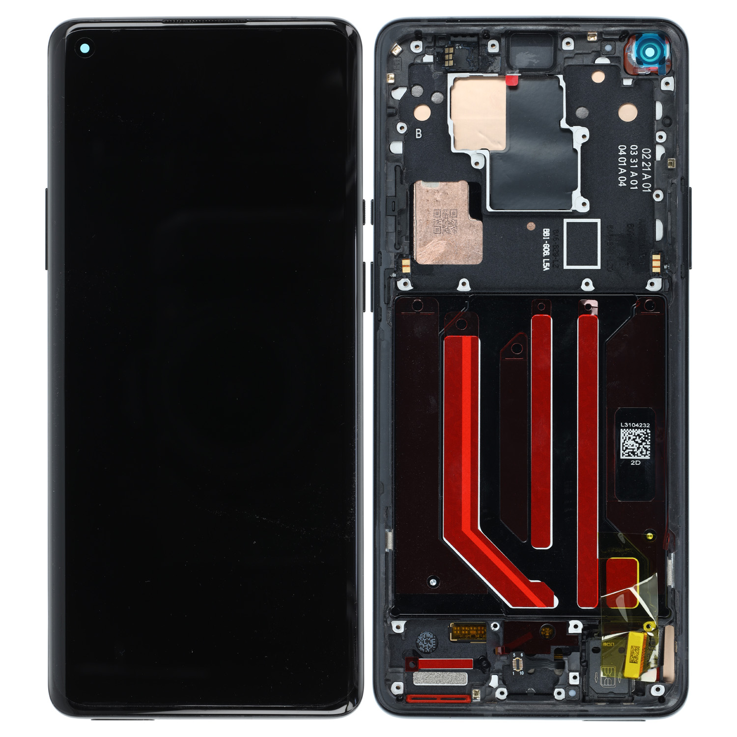 OnePlus 8 Pro LCD Display, Onyx Black