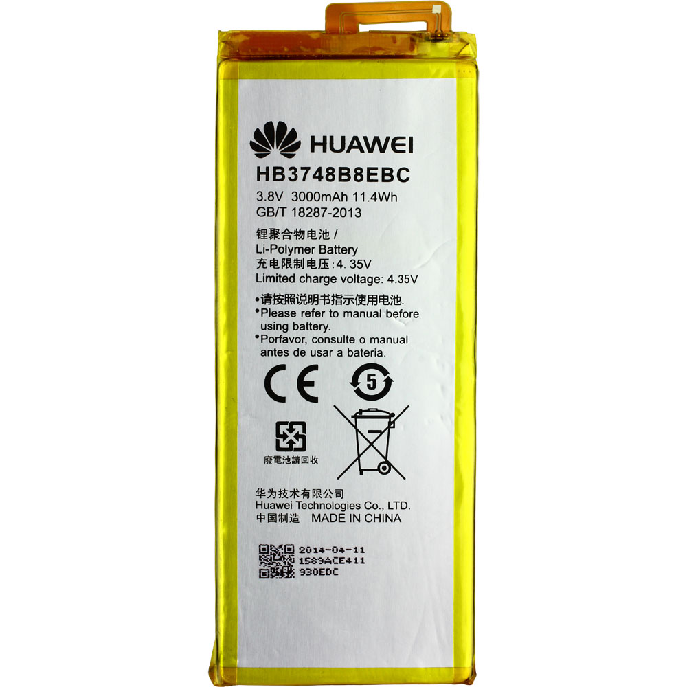 Huawei Ascend G7 (G7-L01, G7-L03) Akku HB3748B8EBC Bulk