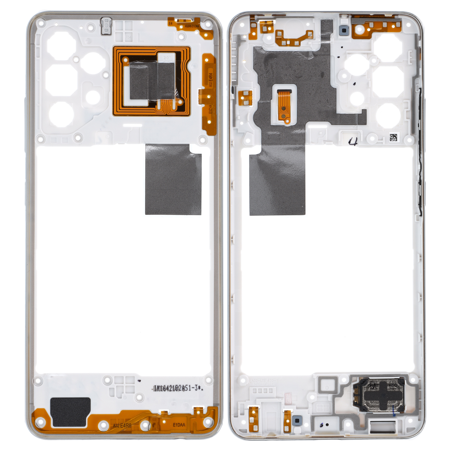 Samsung Galaxy A32 A325 Middle Frame White