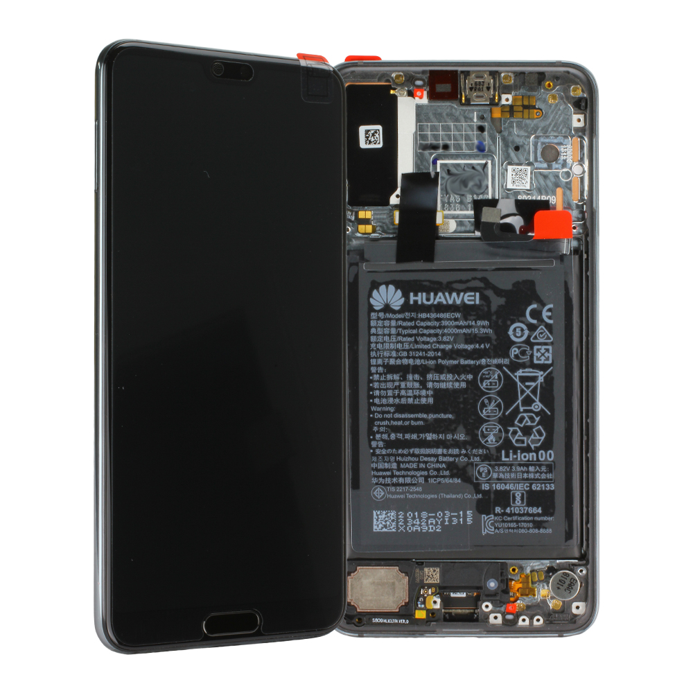 Huawei P20 Pro CLT-L04 LCD Display, Blau (Serviceware)
