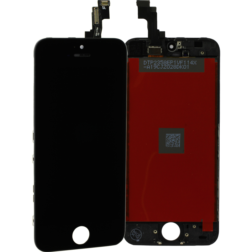 LCD Display kompatibel mit iPhone SE, Schwarz A+