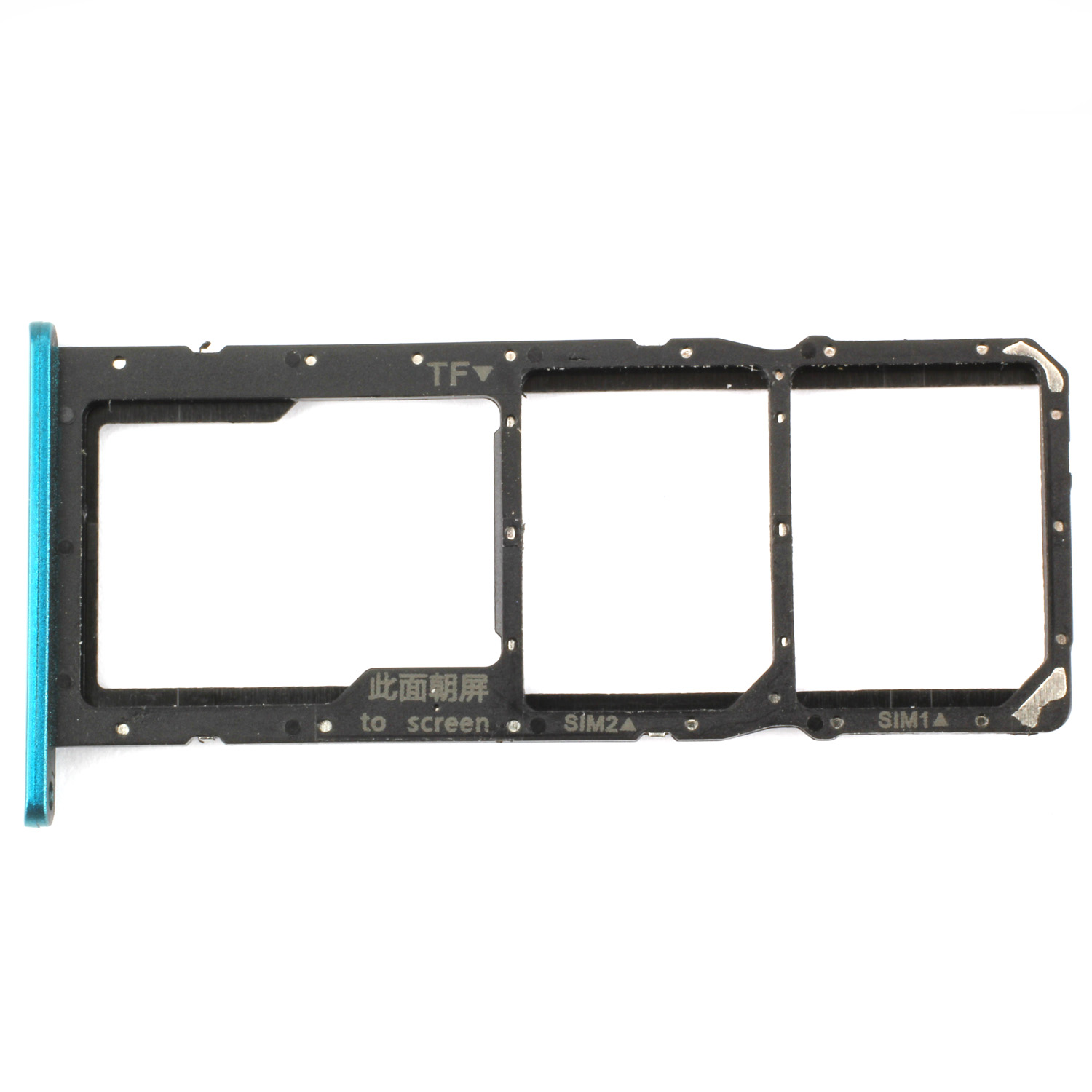 SIM Card Tray Compatible with HuaweiY6p  (MED-L49,MED-LX9N, MED-LX9), Green