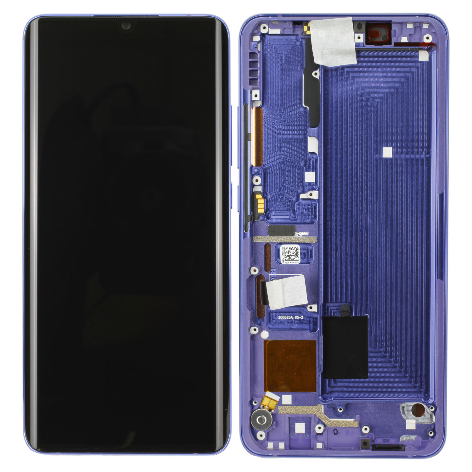 Xiaomi Mi Note 10 Lite (M2002F4LG, M1910F4G) LCD Display, Service Pack, Nebula Purple
