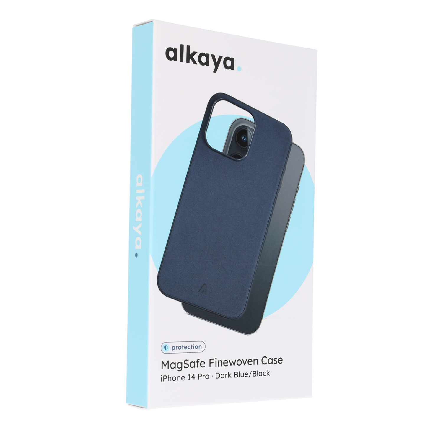 alkaya. | LUCID MagSafe Smartphone Case Fine Woven  iPhone 14 Pro, Dark Blue