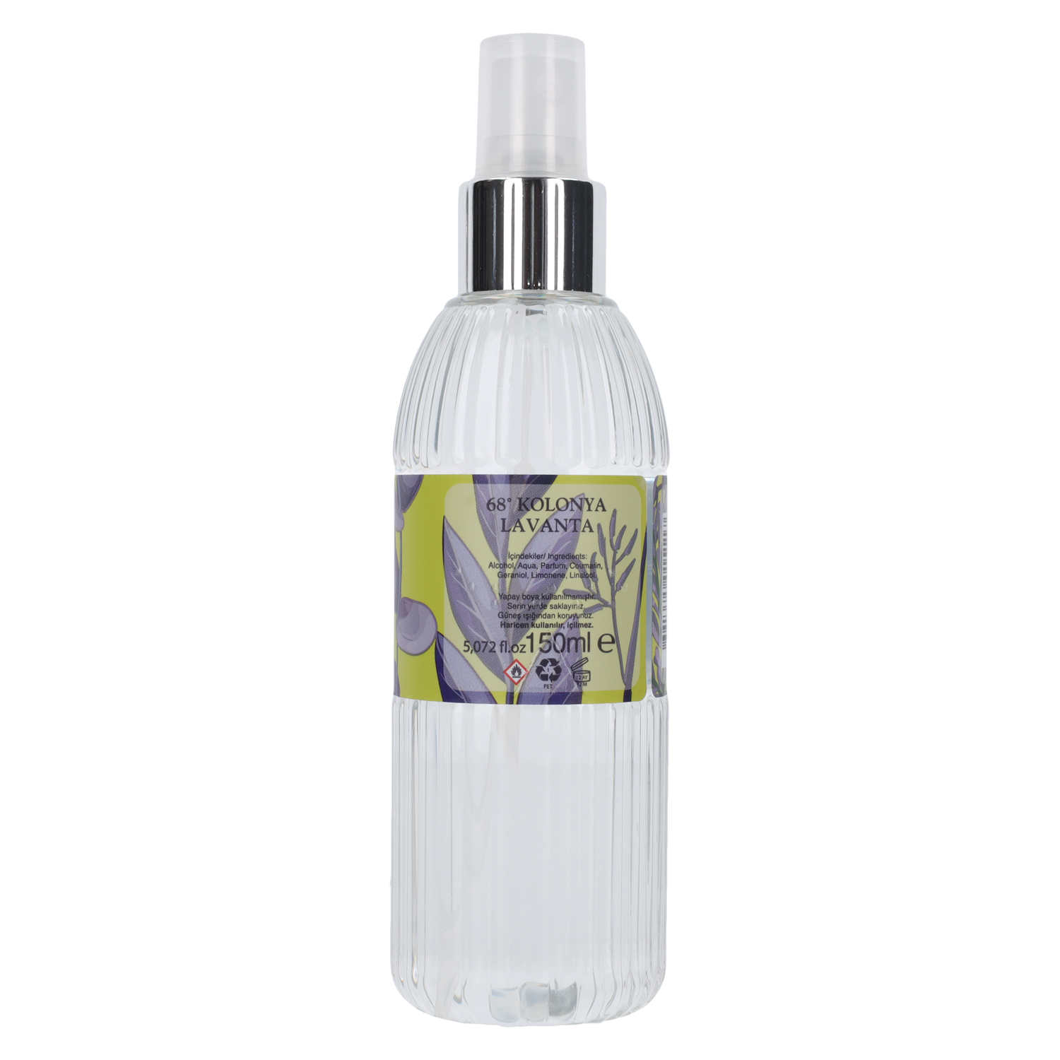 Kolonya Alacati Lavanta (Lavendel) Duft 150 ml Spray