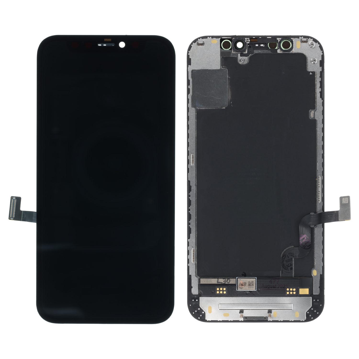 LCD Display compatible with iPhone 12 Mini, Refurbished FOG