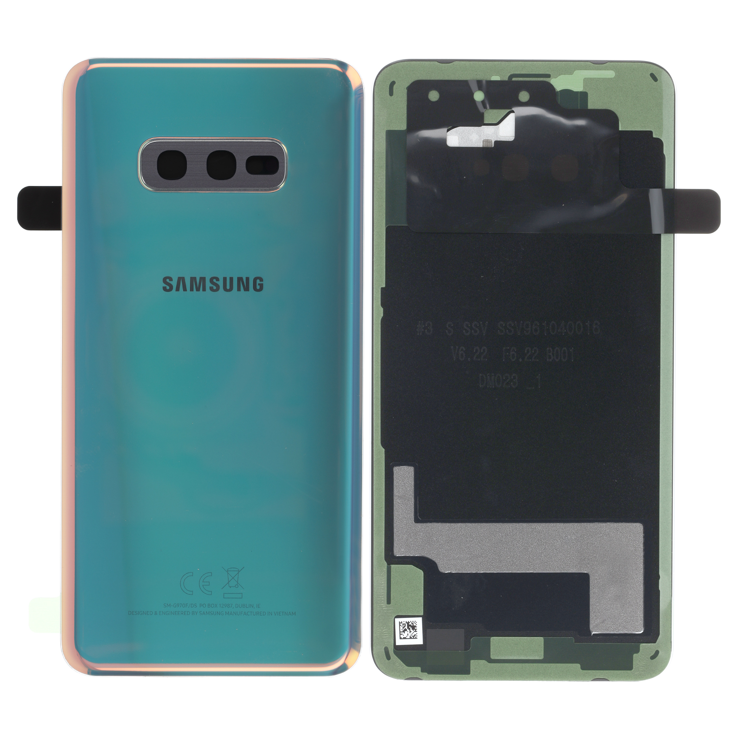 Samsung Galaxy S10e G970F Battery Cover, Silver