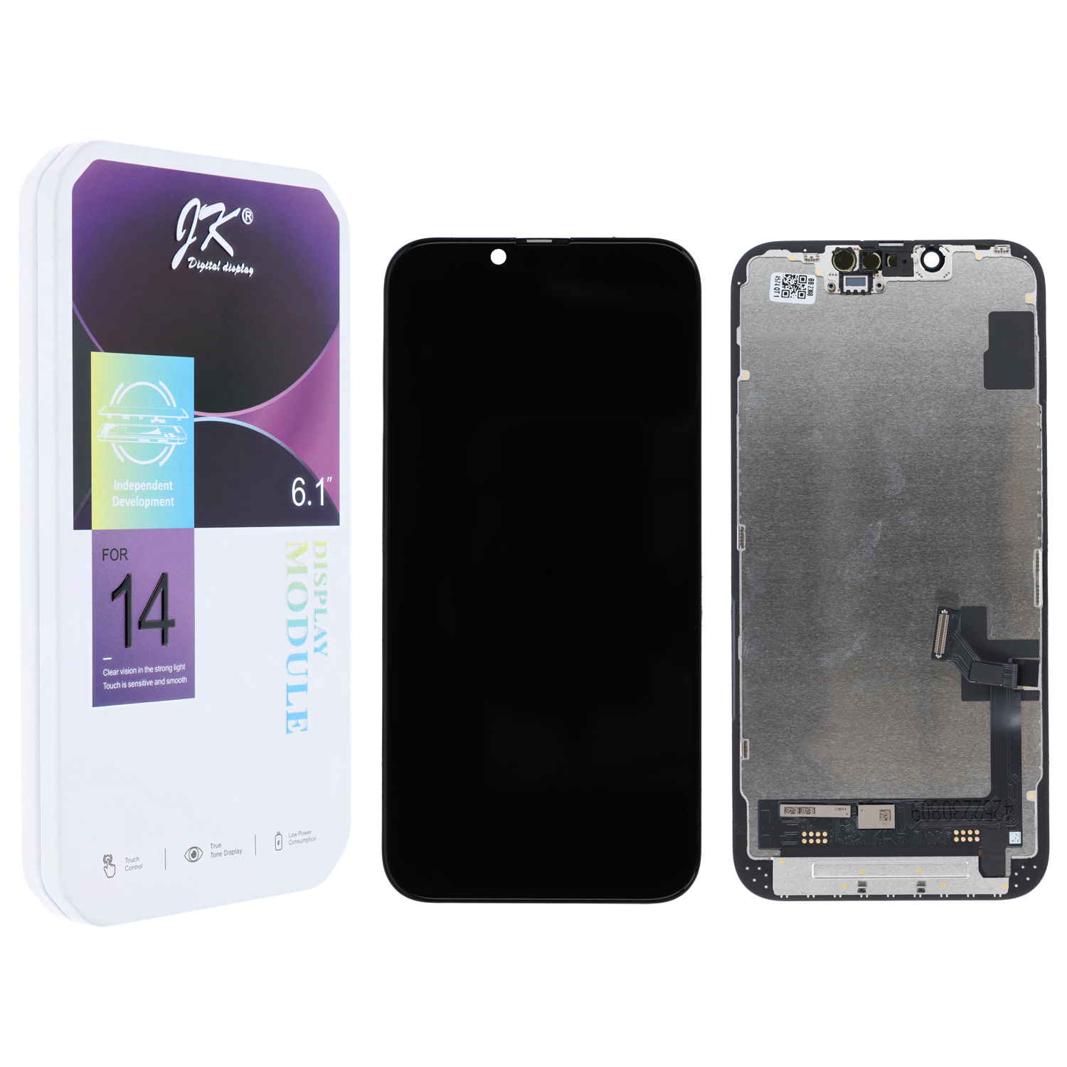 LCD Display Compatible with iPhone 14, Incell JK