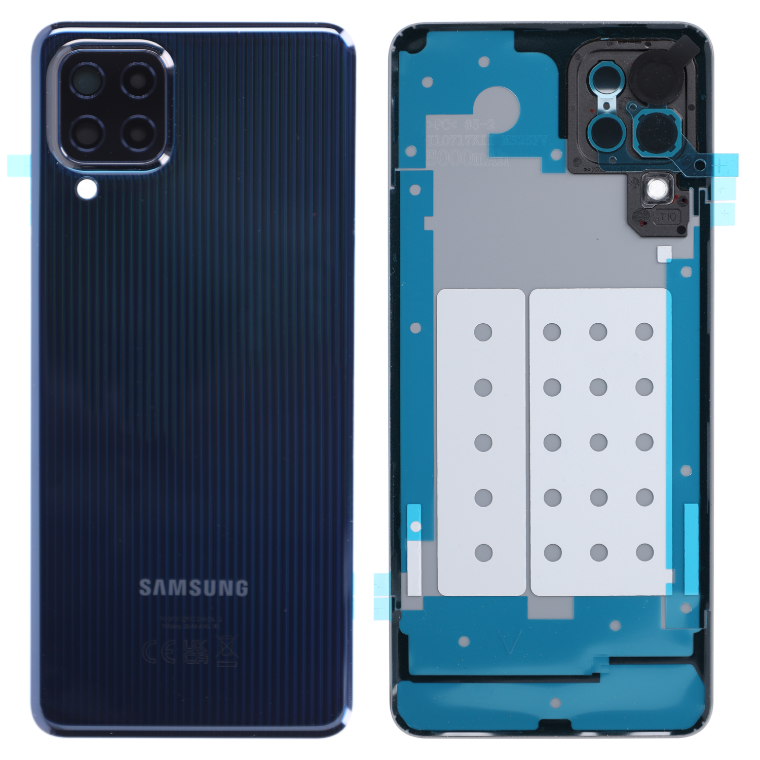 Samsung Galaxy M32 M325 Akkudeckel, Schwarz