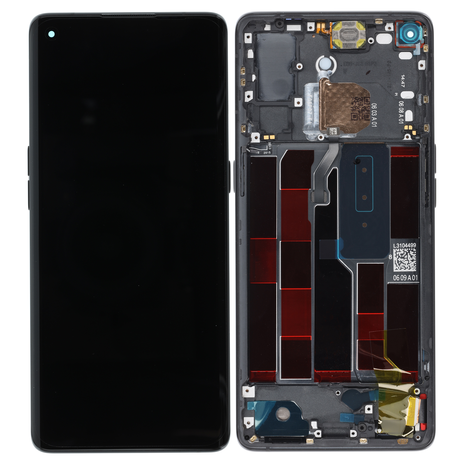Oppo Reno4 Pro 5G LCD Display, Black