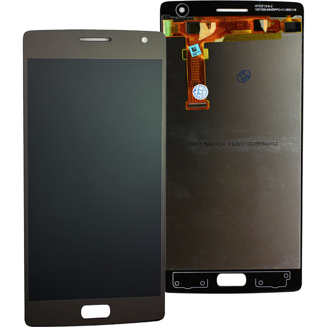 LCD Display compatible for OnePlus 2 Black wihtout Frame