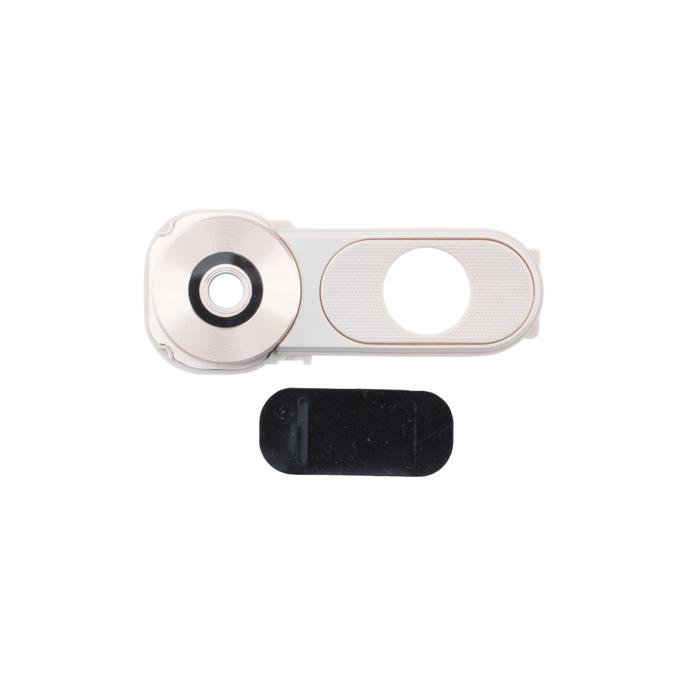 Main Camera-Lens + Power Switch Button Gold compatible with LG V10