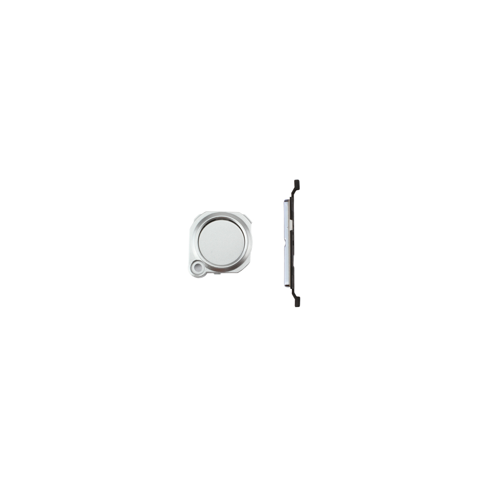 Seitentasten Silber, kompatibel mit LG K8 2017 Lautstärke- und Power-Taste mit Rahmen