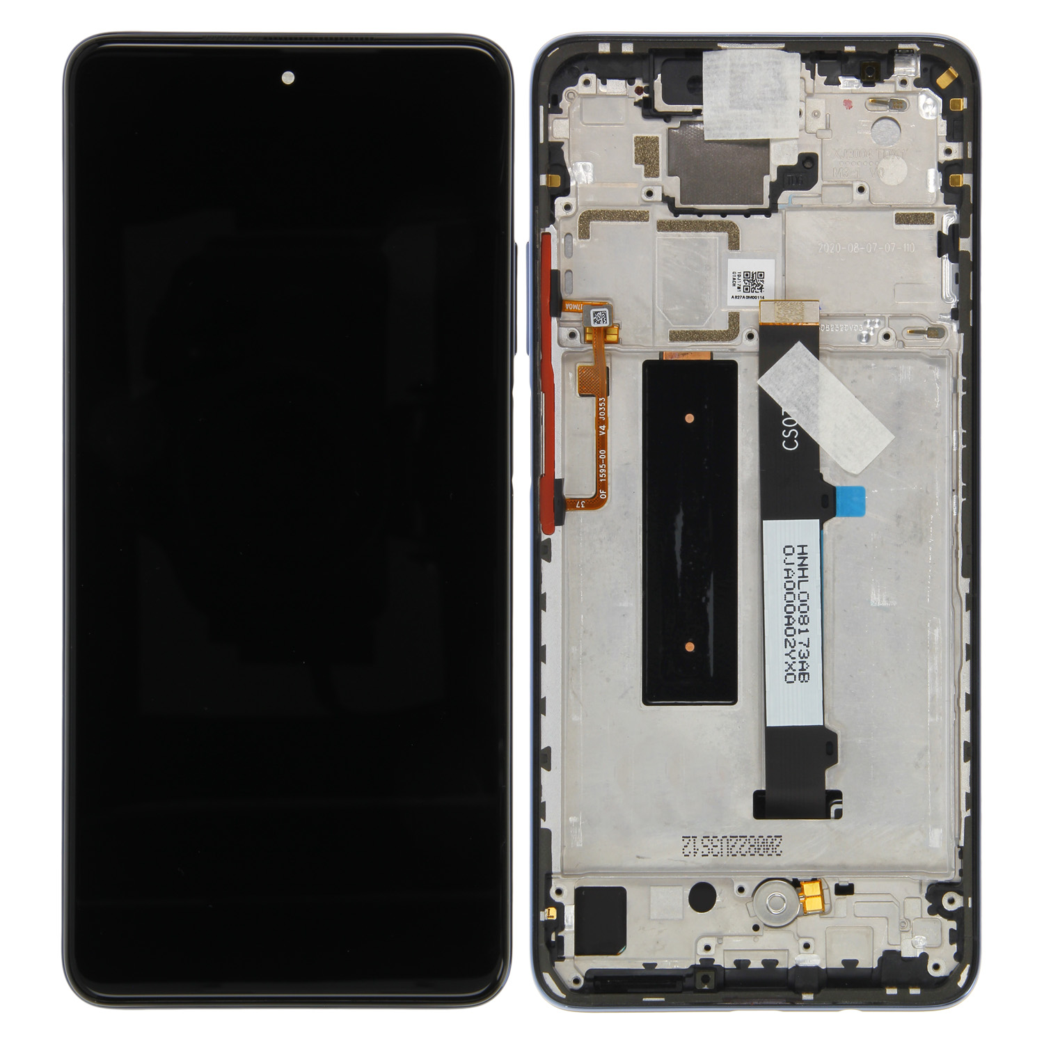 Xiaomi Mi 10T Lite 5G (M2007J17G) LCD Display, Pearl Gray Serviceware