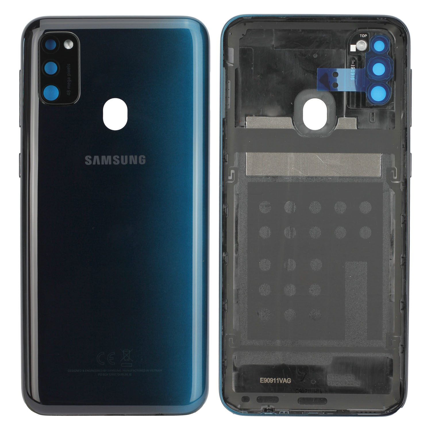 Samsung Galaxy M30s M307F Battery Cover, Black
