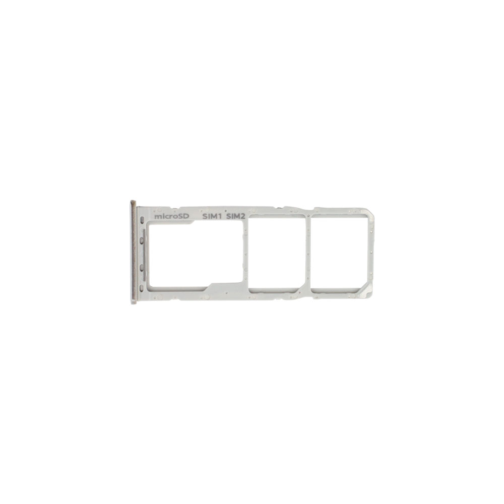 Sim Tray compatible with Samsung Galaxy A20 A205 / A30 A305 / A50 A505 / A70 A705 (Dual), White