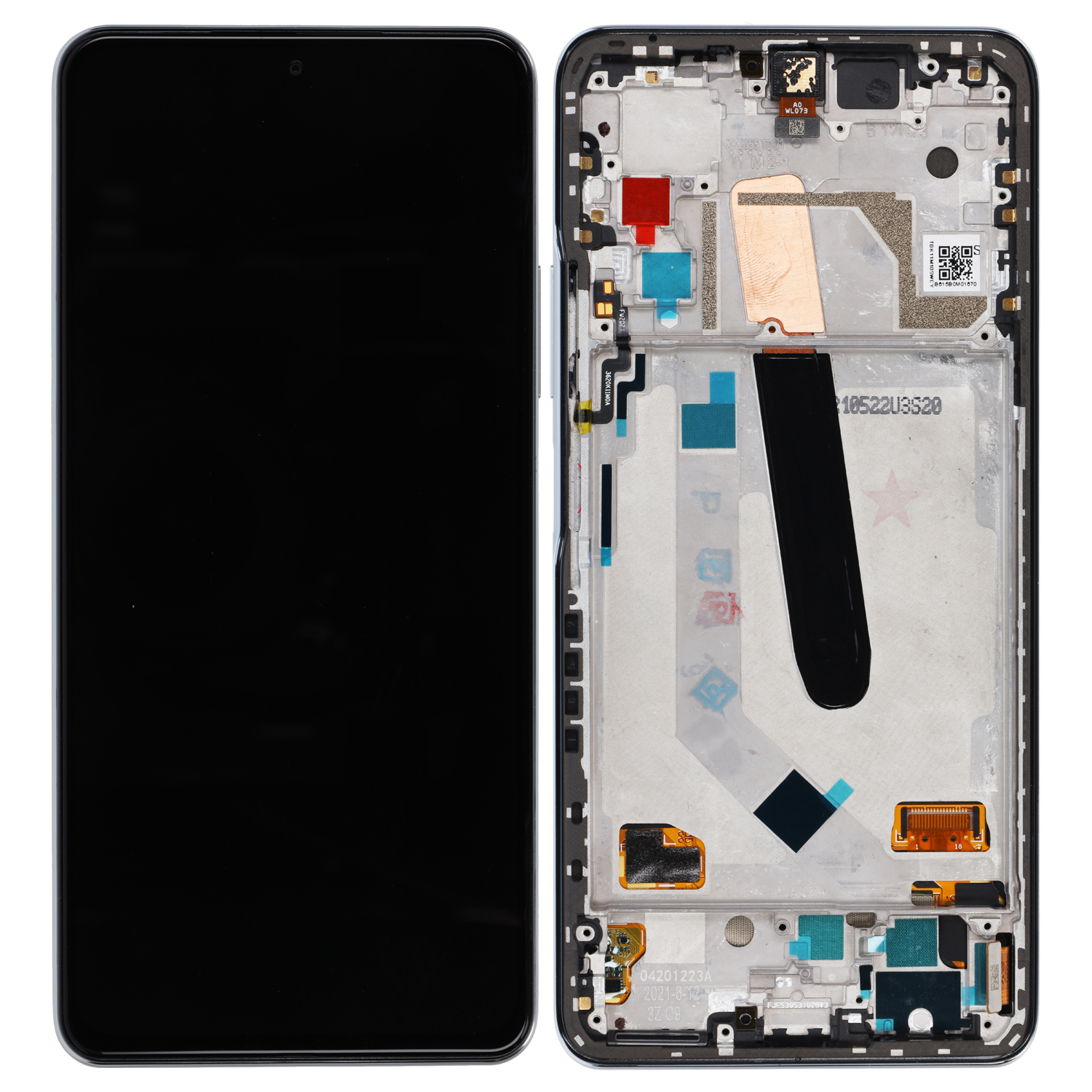 Xiaomi Poco F3 LCD Display, Black Serviceware