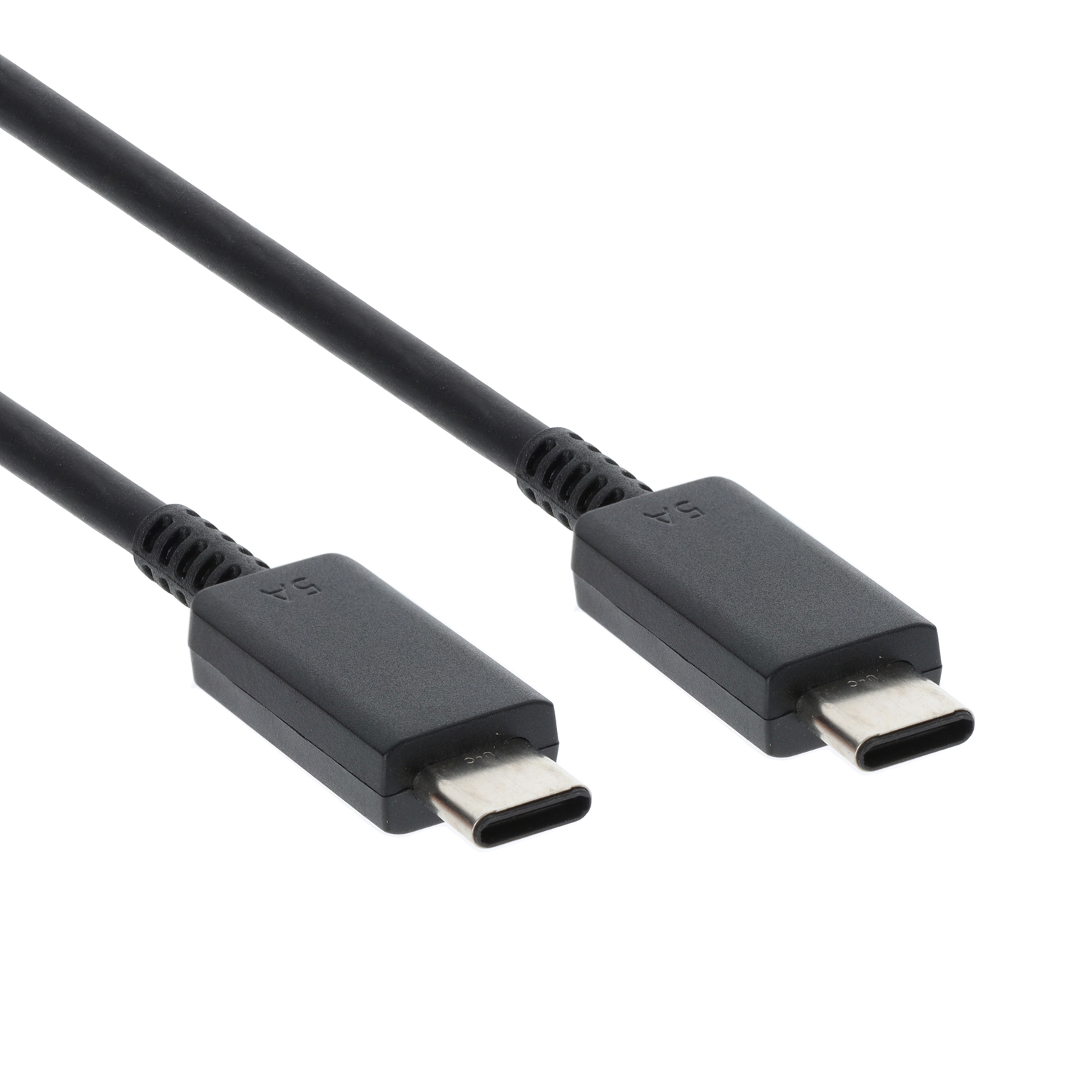 USB Typ-C zu USB Typ-C Datenkabel (1,8m, 5A) kompatibel wie EP-DX510JBEGEU, Schwarz