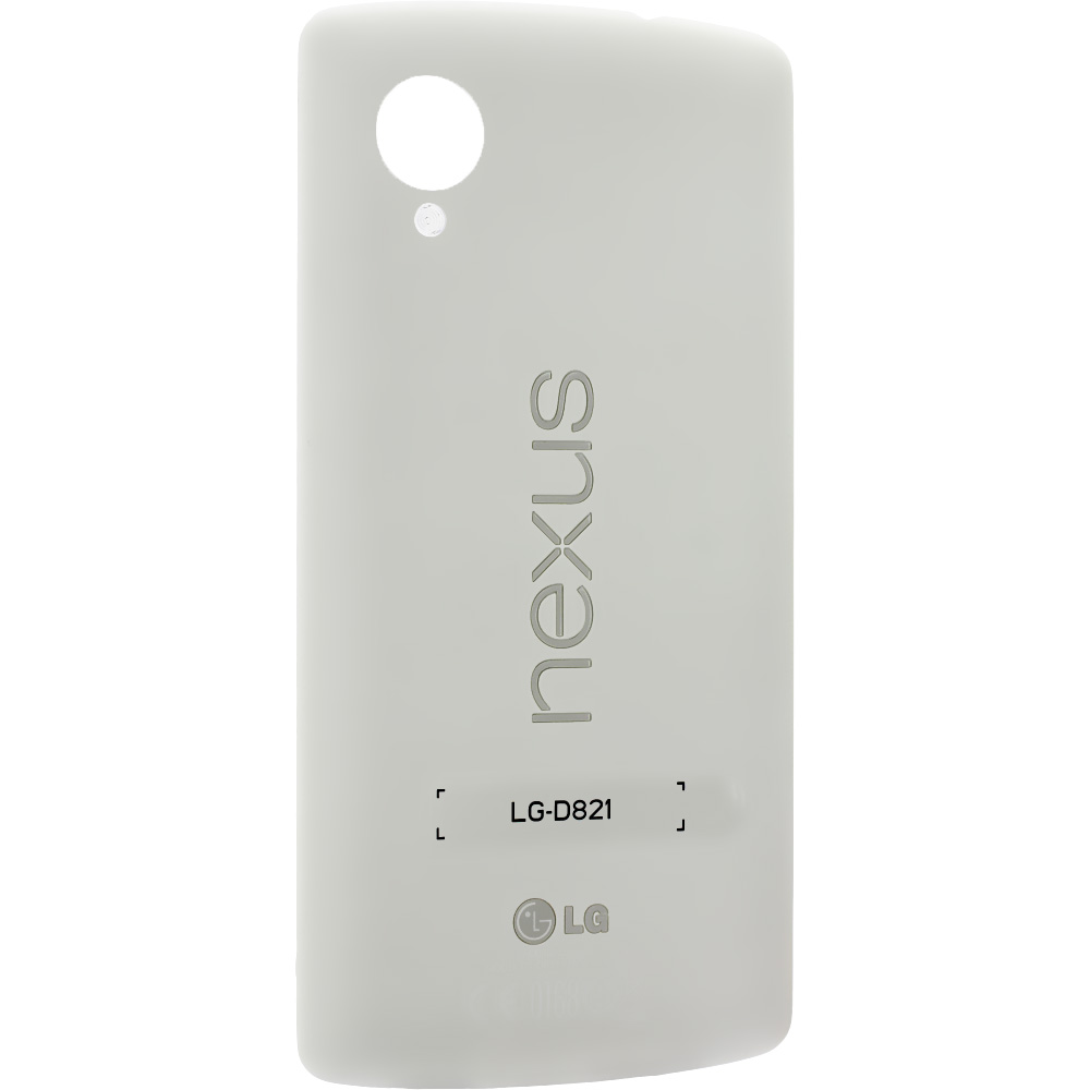 LG Nexus 5 D820 Battery Cover, White Bulk (Servicepack)