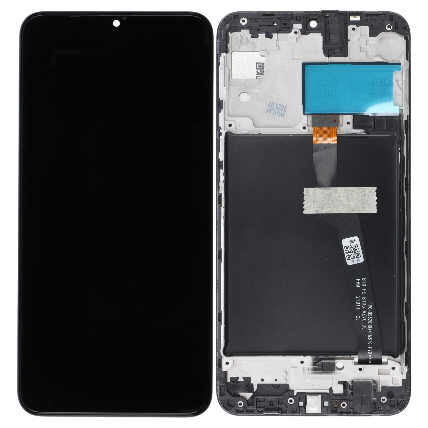 LCD Display Compatible to Samsung Galaxy A12s (A127F) with Frame INCELL