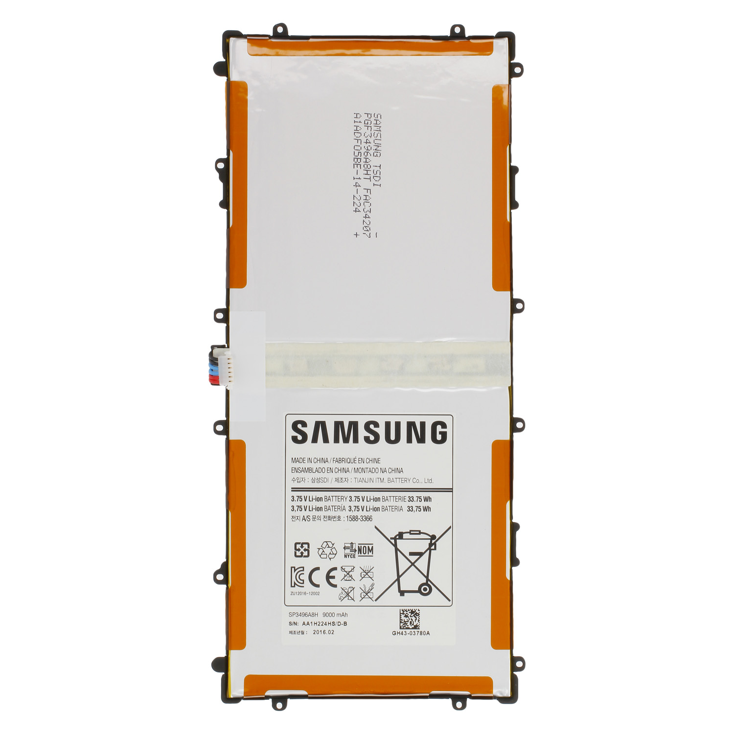 Samsung Google Nexus 10 GT-P8110 Battery SP3496A8H
