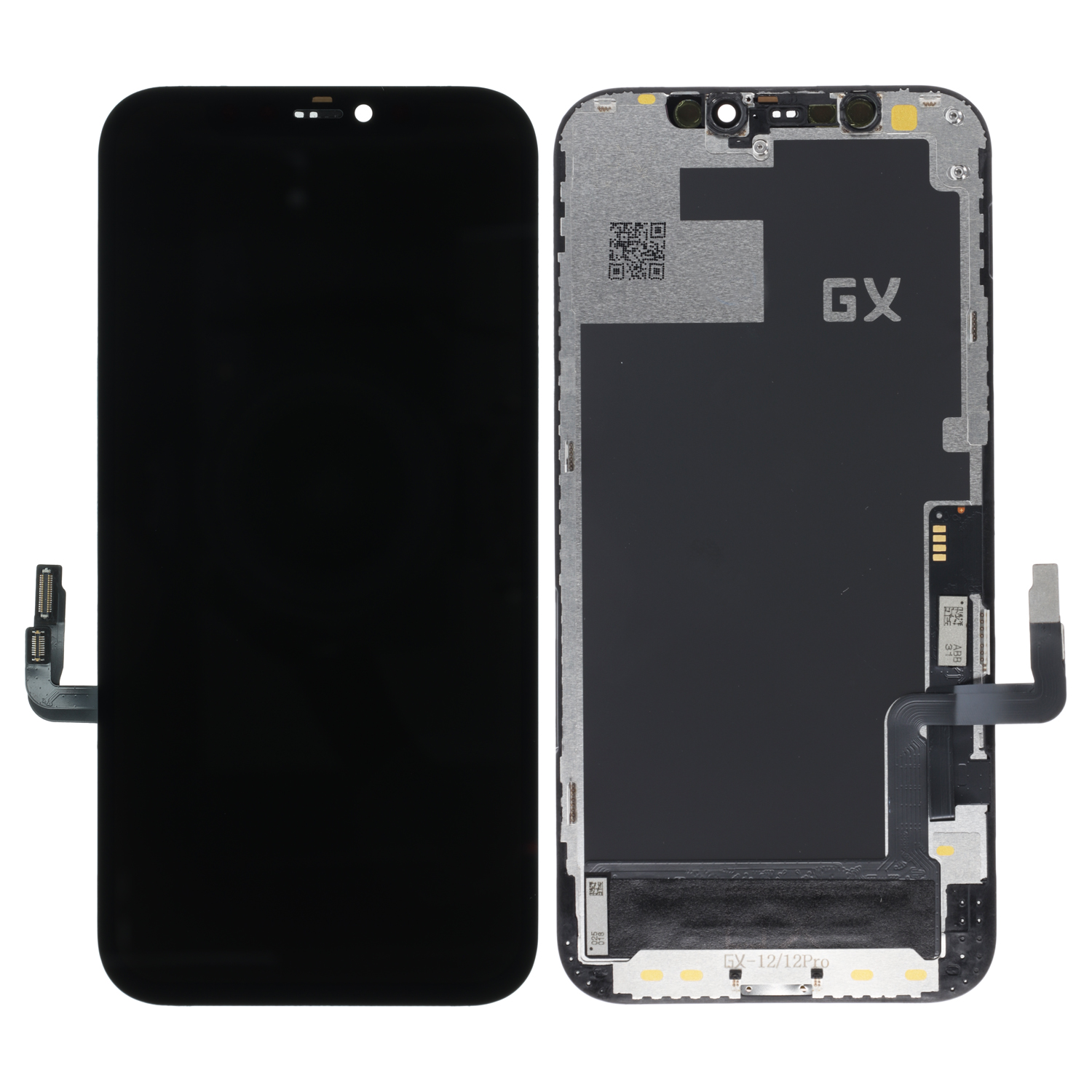 LCD Display, kompatibel mit iPhone 12, iPhone 12 Pro  Hard-OLED GX Schwarz