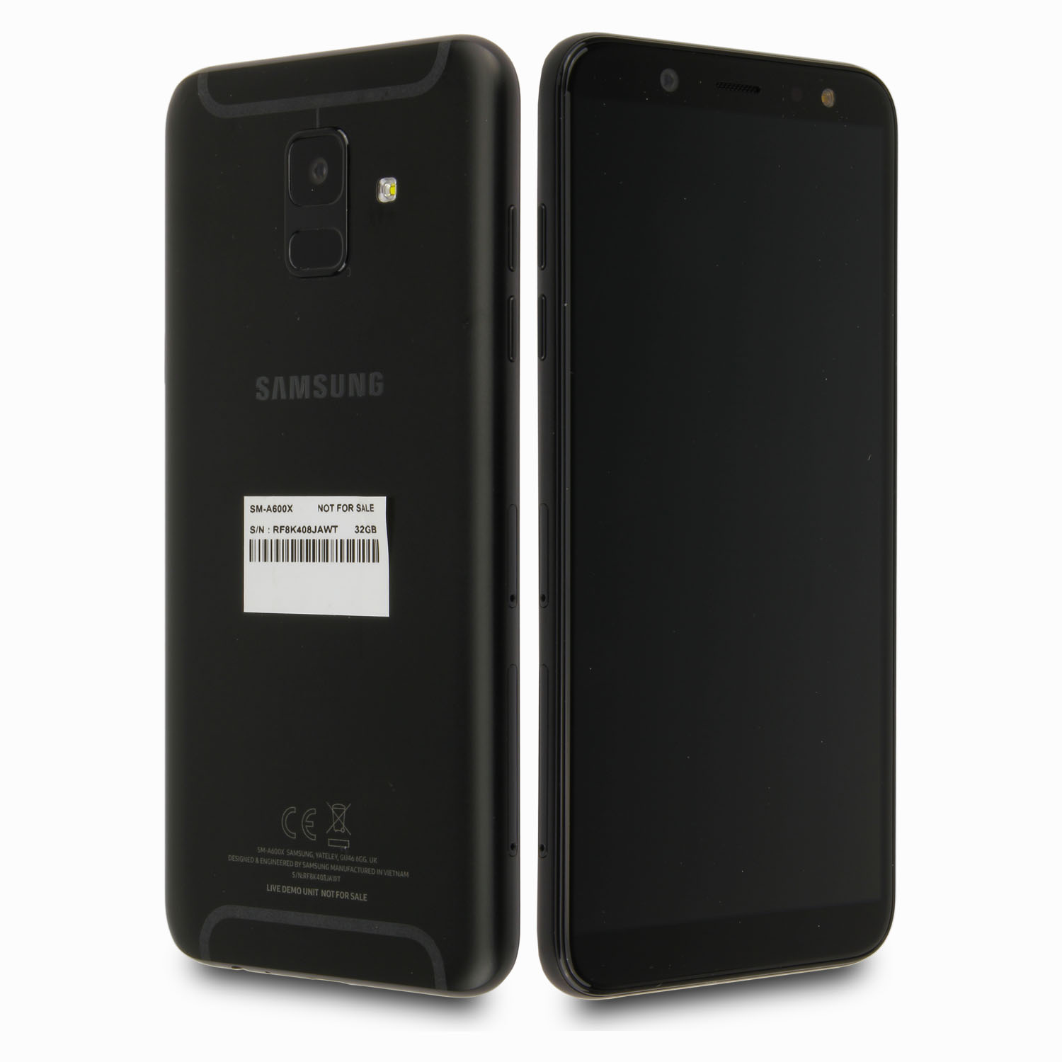 Samsung Galaxy A6 2018 A600X DEMO , Schwarz