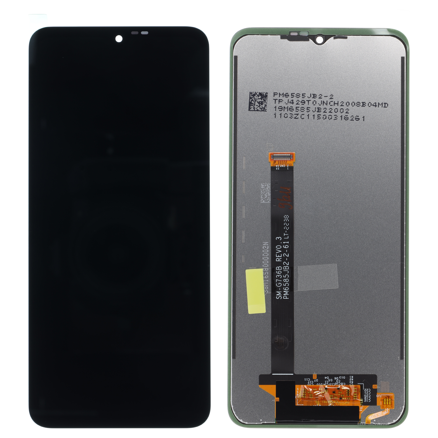 Samsung Galaxy XCover 6 Pro (G736B) LCD Display, Black