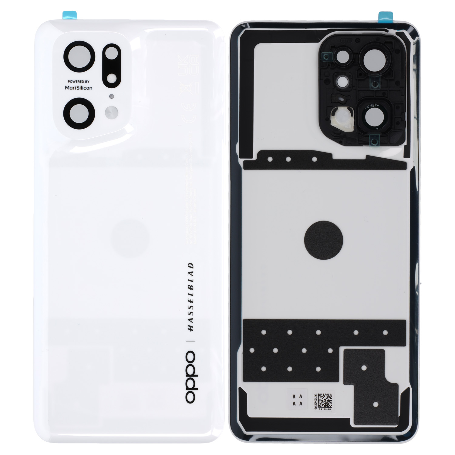Oppo Find X5 Pro (CPH2305) Battery Cover Ceramic White