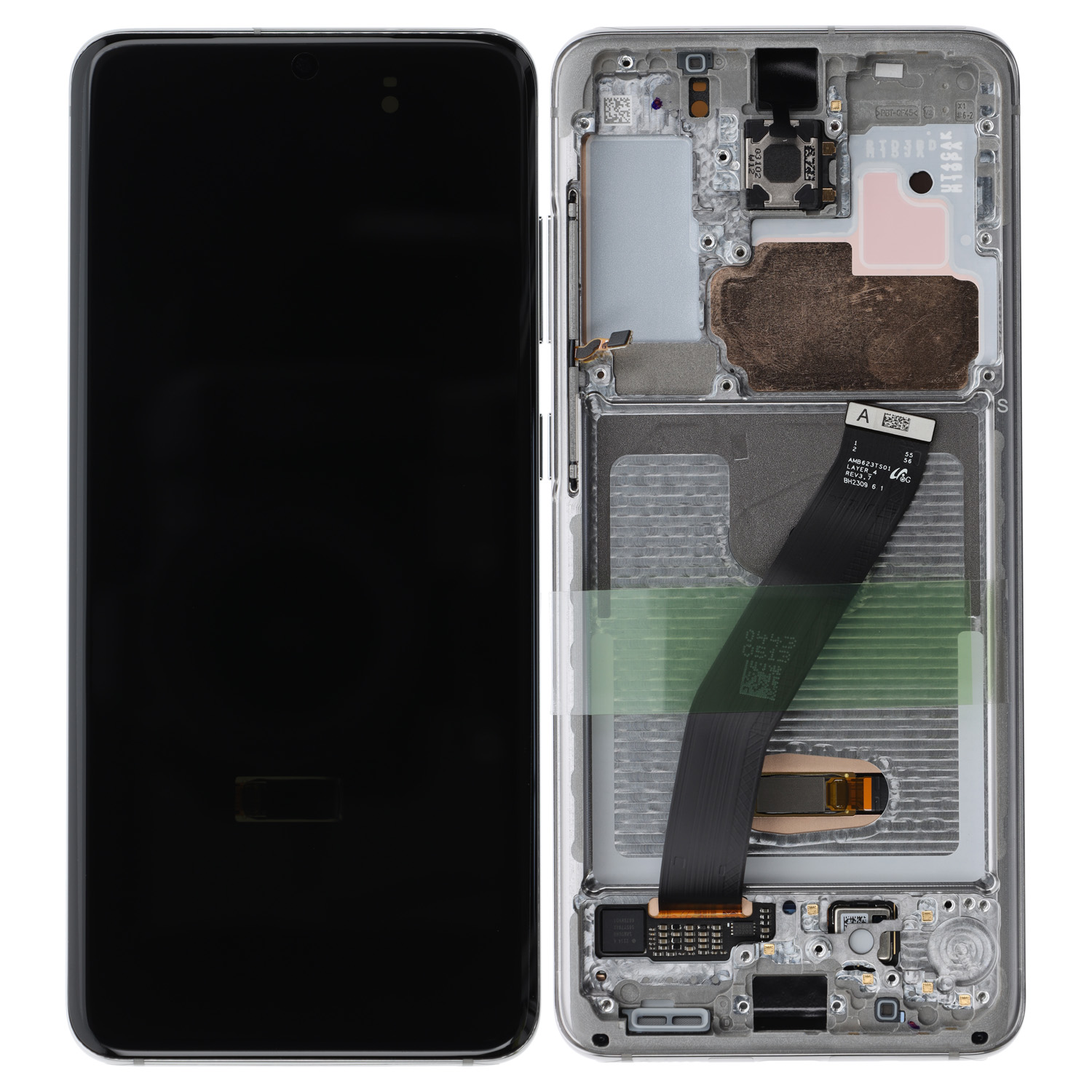 Samsung Galaxy S20 (G980), S20 5G (G981) LCD Display (Ohne Kamera), Weiß