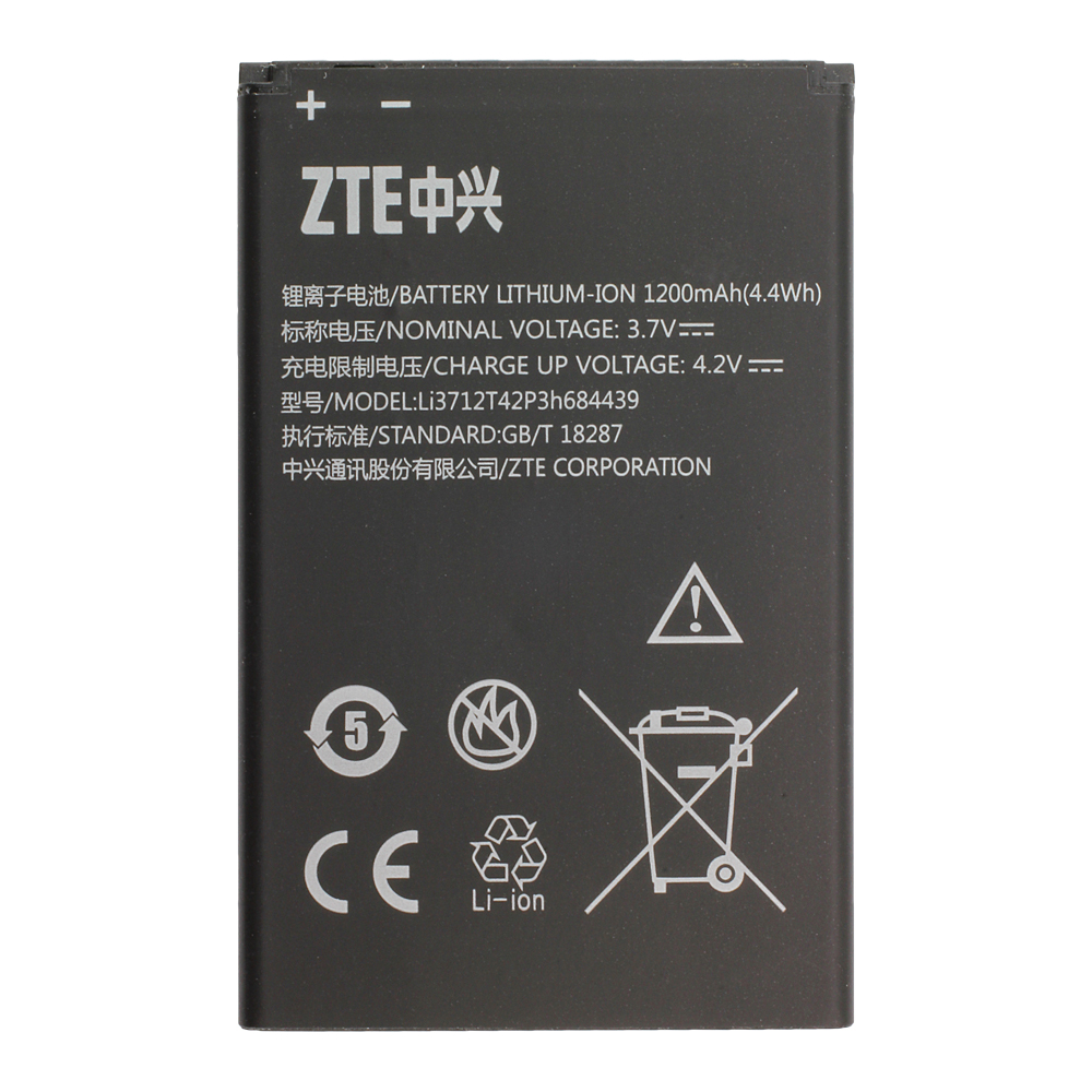 ZTE T792 Battery Li3712T42P3h684439, Bulk