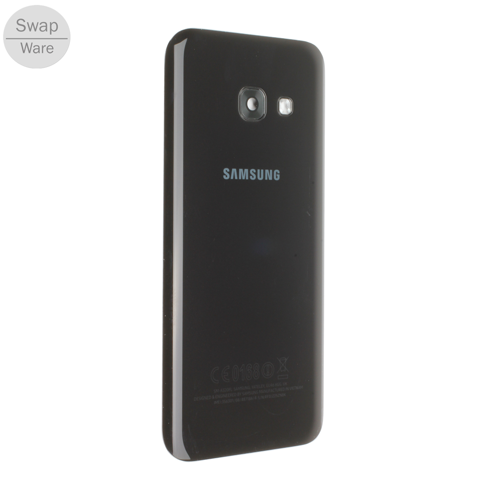 Samsung Galaxy A3 2017 A320F Akkudeckel, Schwarz **Swap B Grade