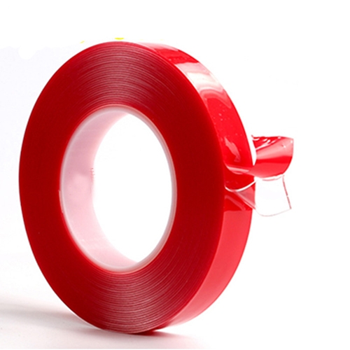 Doppelseitigesklebeband PET 6mm Rot, für LCD Reparatur