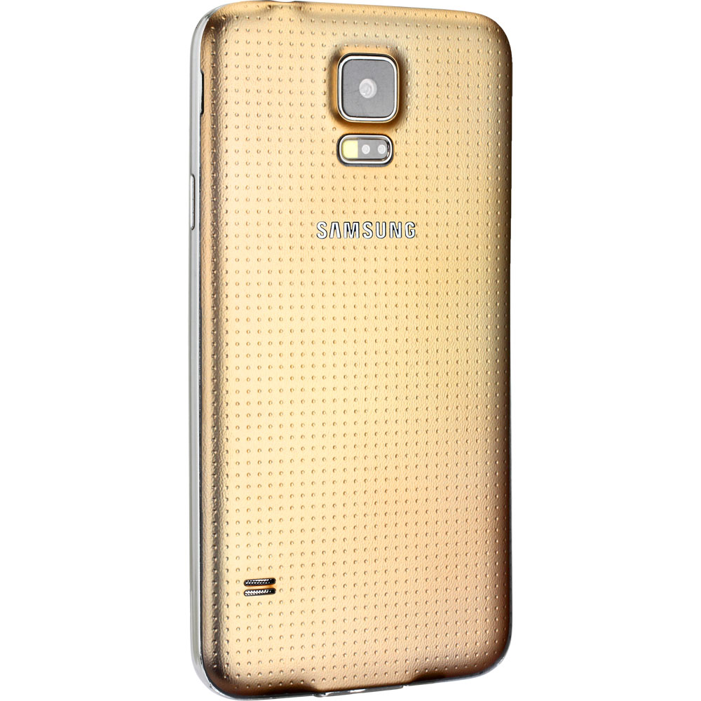 Samsung Galaxy S5 G900H Battery Cover, Gold Bulk
