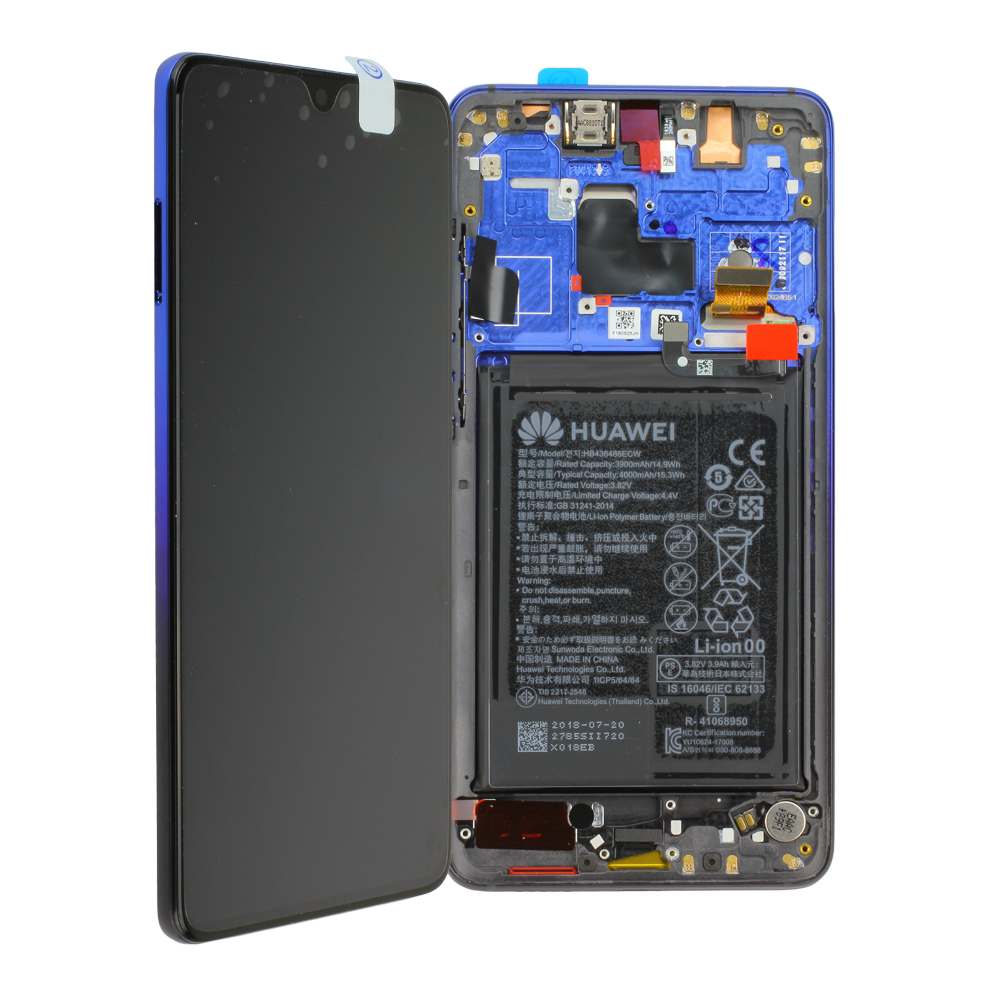 Huawei Mate 20 HMA-09/HMA-L29 LCD Display, Twilight (Service Pack)