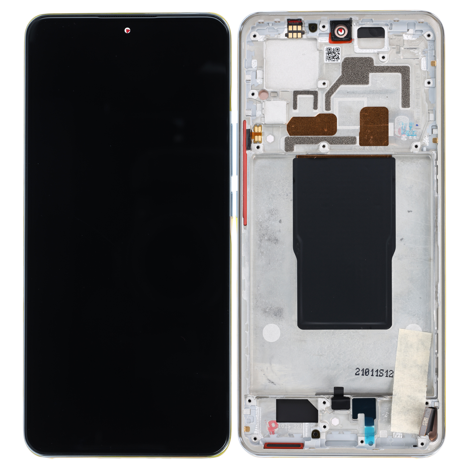 Xiaomi 12T LCD Display, Silver Service Pack