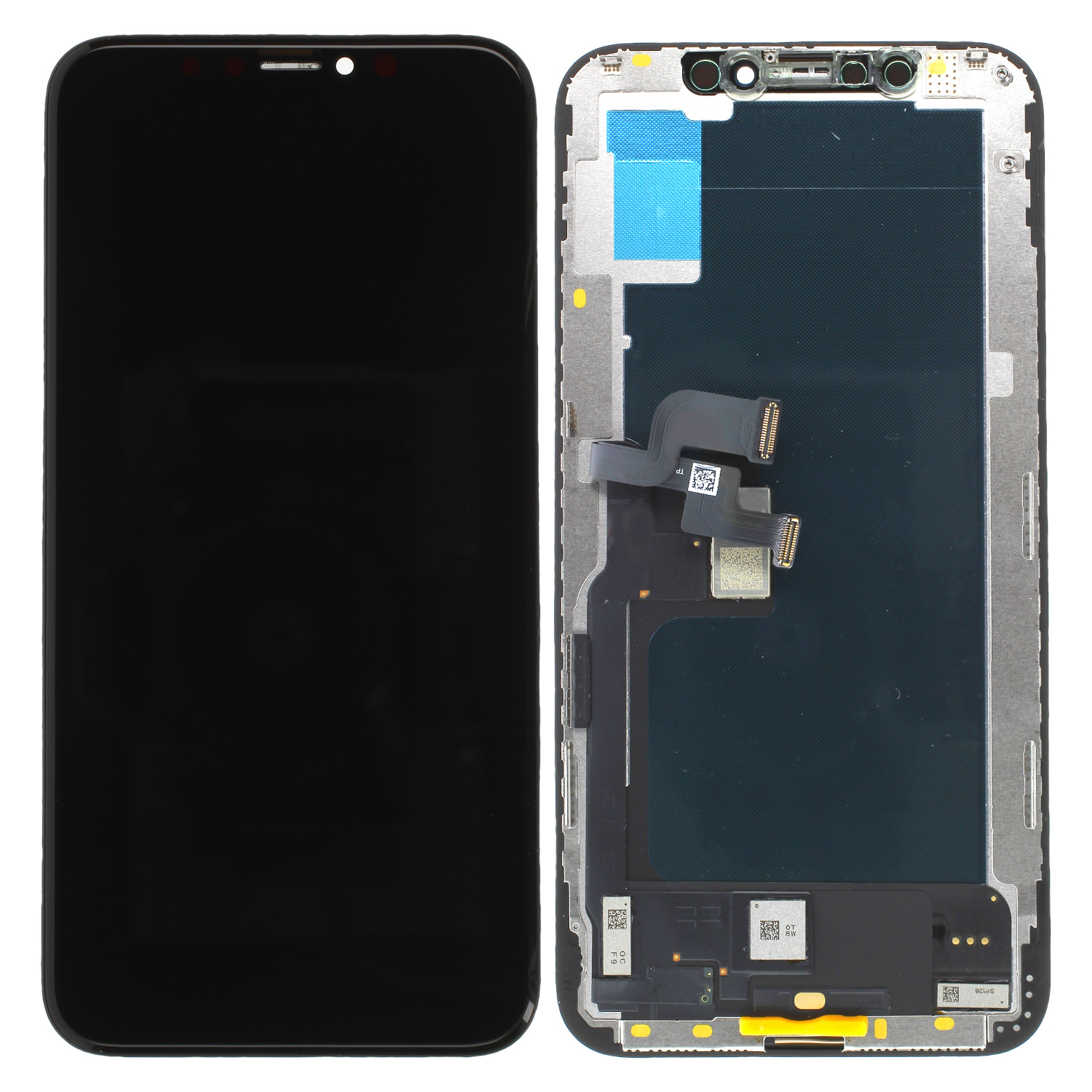 LCD Display kompatibel mit iPhone XS, Schwarz Hard-OLED