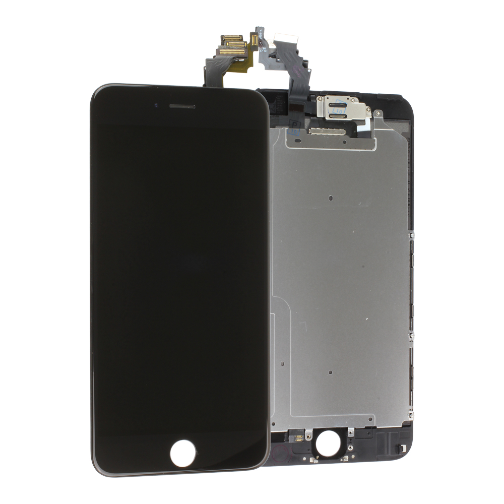 LCD Display kompatibel mit iPhone 6S Plus Full Set, Schwarz Refurbished