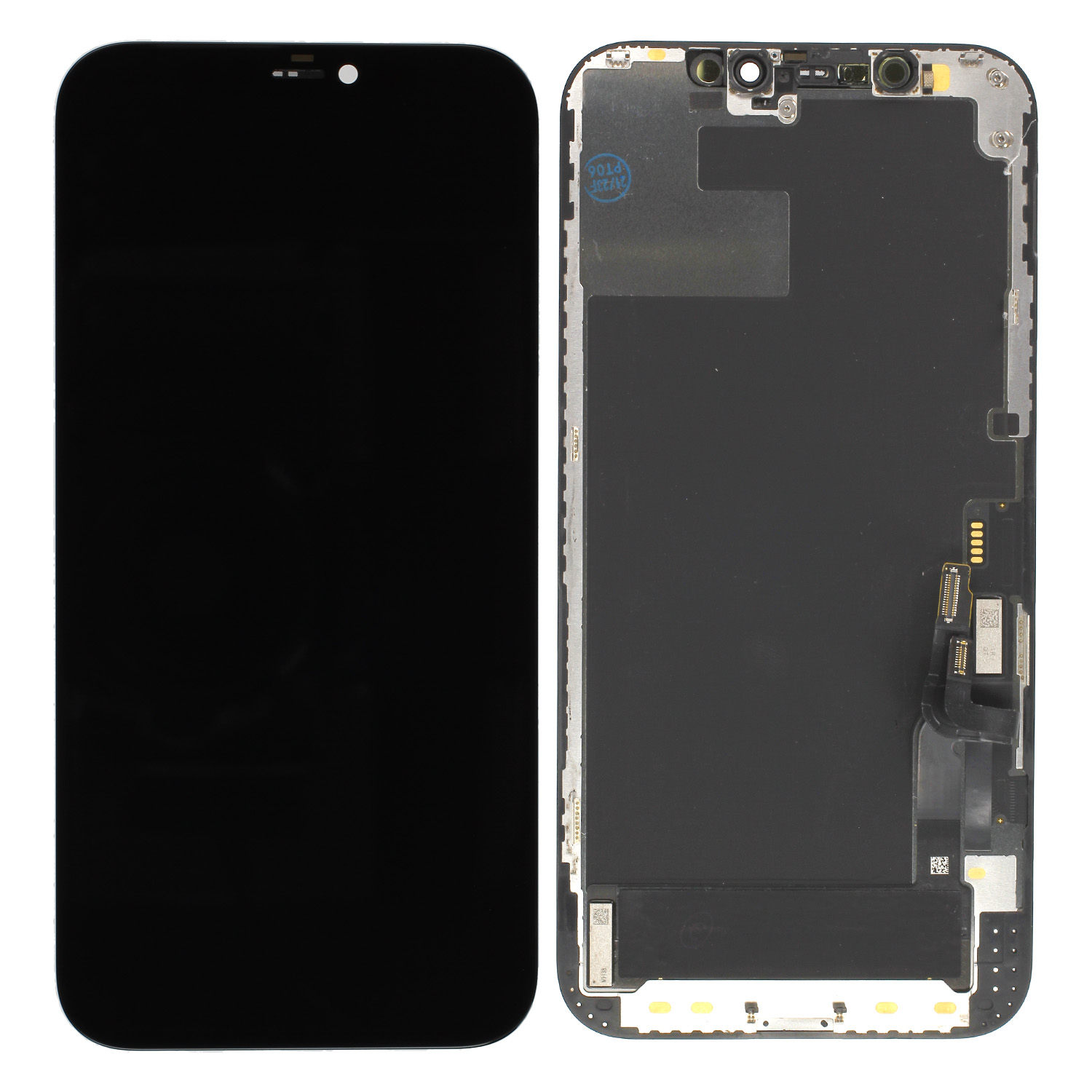 LCD Display compatible with iPhone 12,  iPhone / 12 Pro, Black Refurbished