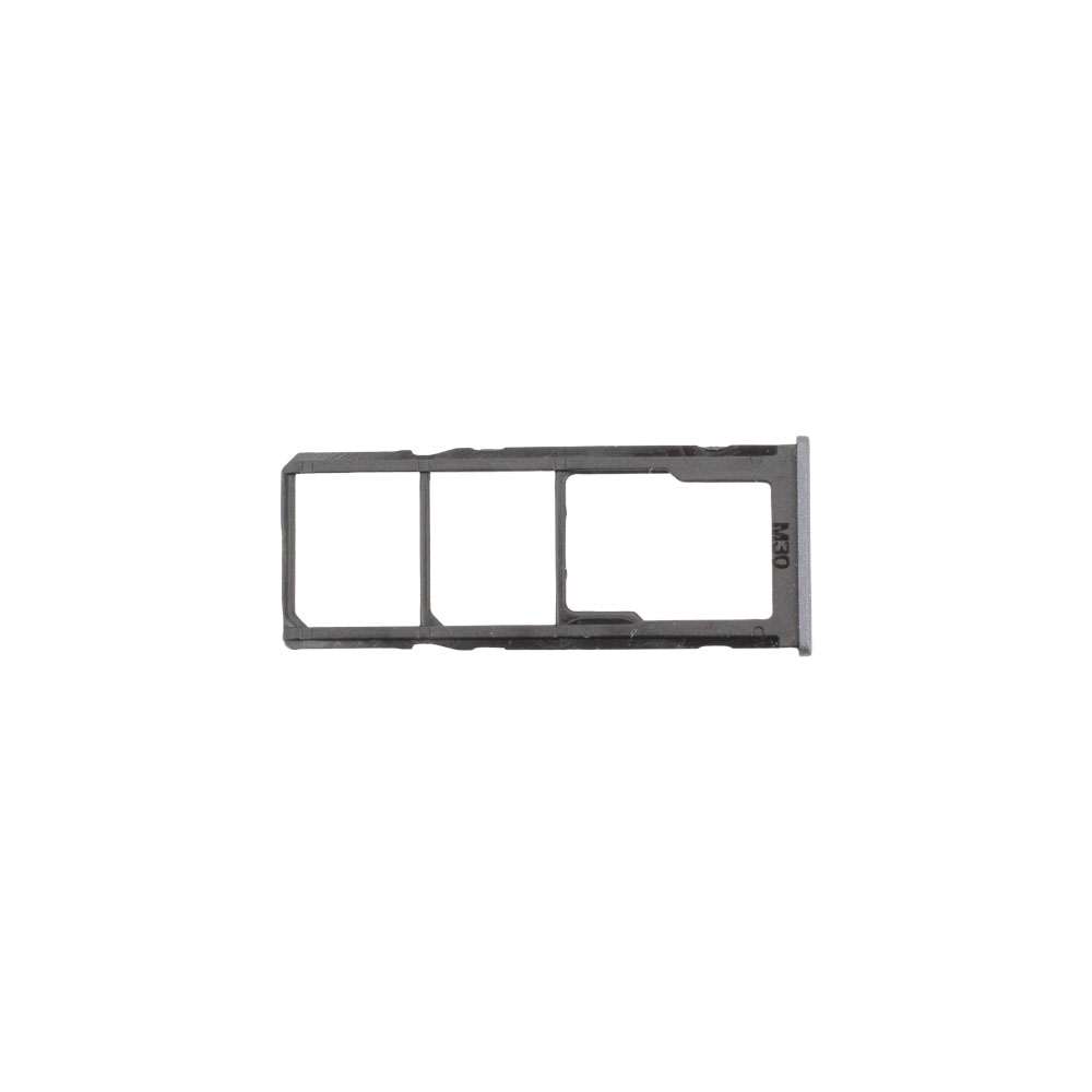 Sim Tray compatible with Samsung Galaxy M30 M305F (Dual), Gray