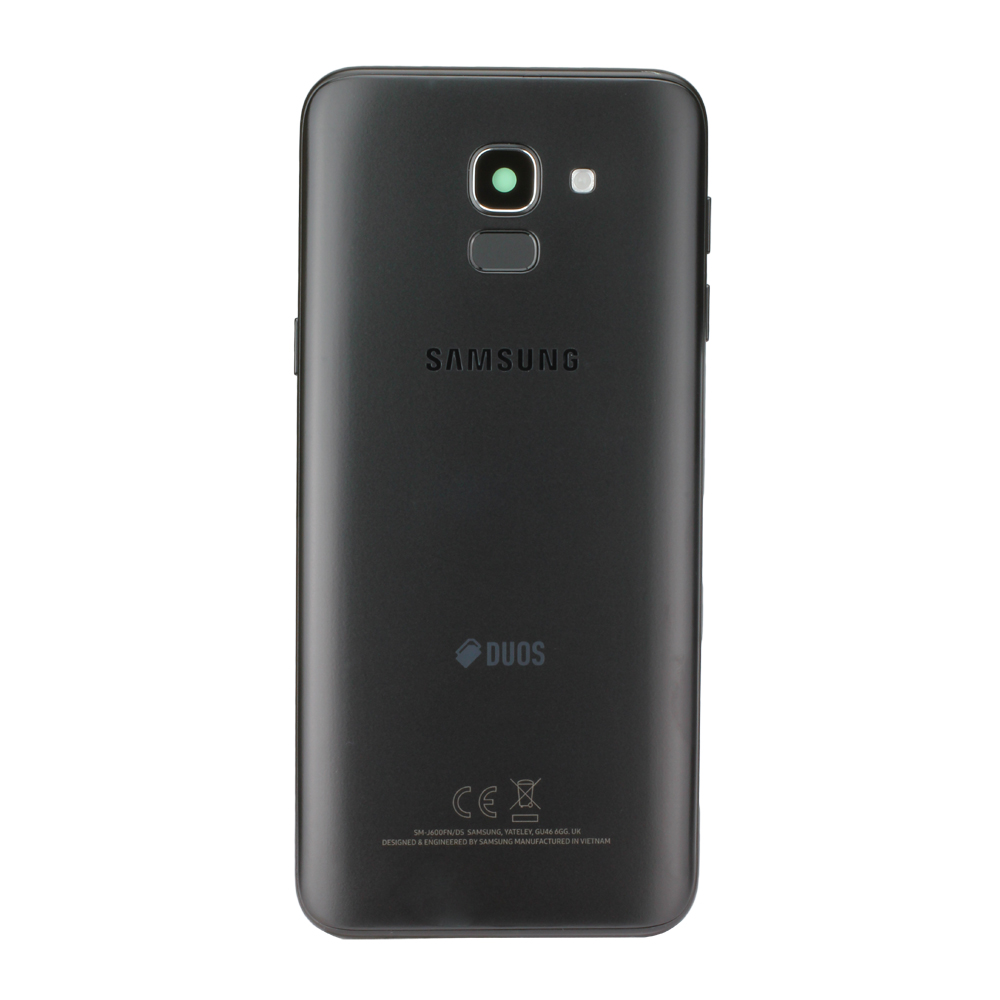 Samsung Galaxy J6 2018 J600F Duos Battery Cover, Black