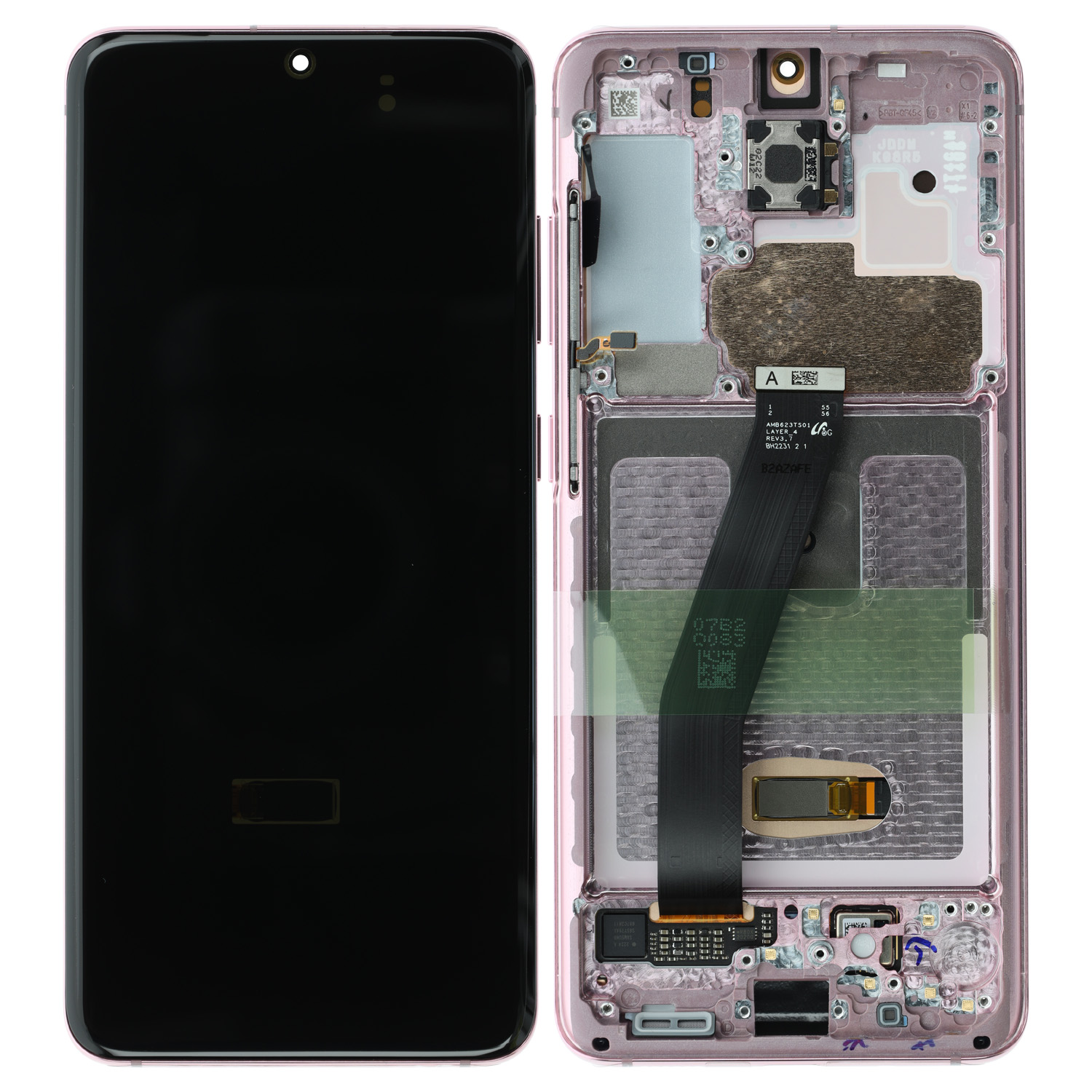 Samsung Galaxy S20 (G980), S20 5G (G981) LCD Display (Ohne Kamera), Pink
